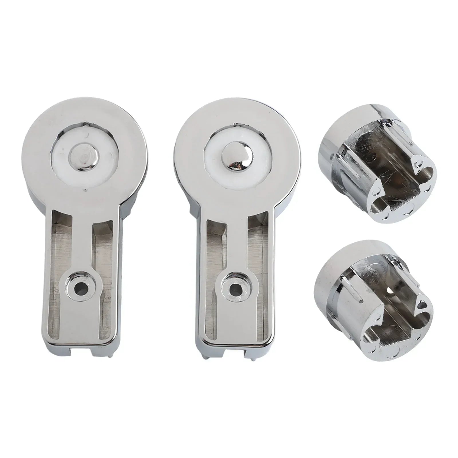 1-Set Bath Hinge Brackets Shower Screen Hinges ABS Chrome Plating Shower Holder Household Bathroom Replacement Spare Parts Oasis Select China Mainland