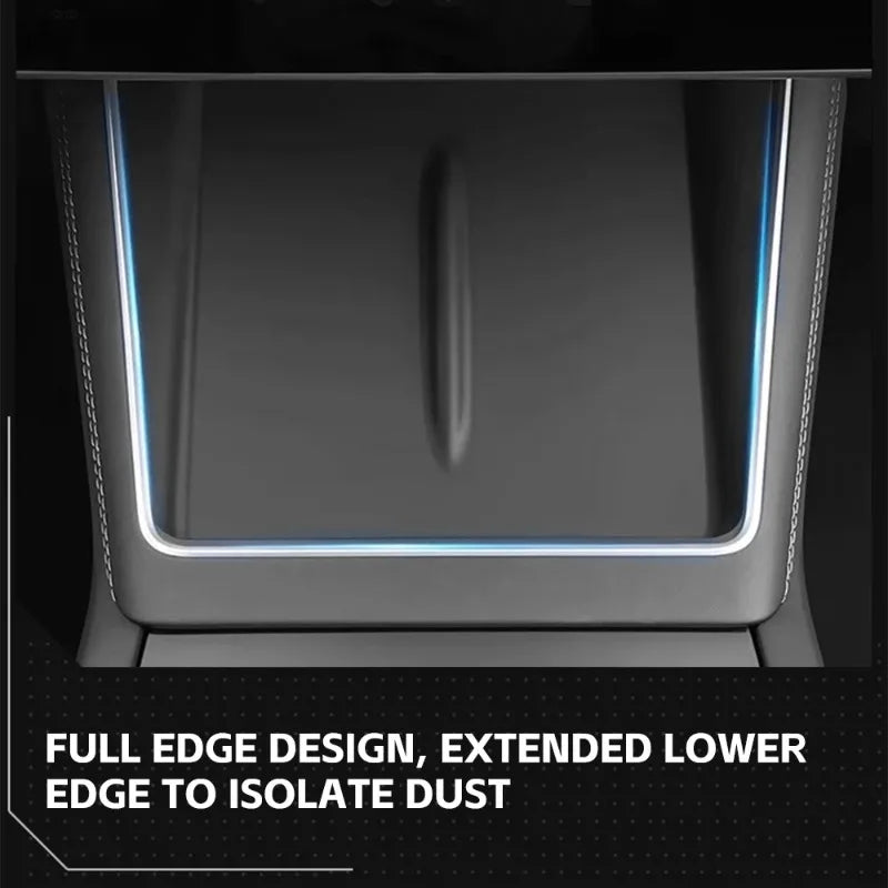 For Tesla Car Accessories Car Wireless Charging Pad for Tesla Model Y Juniper 2025 2026 Center Console Anti Slip Silicone Mat Oasis Select