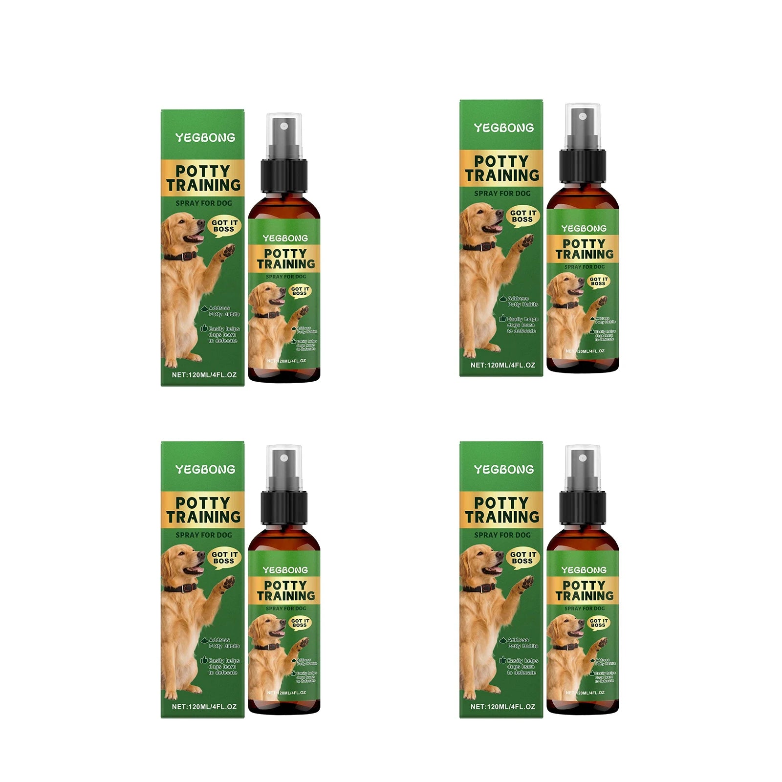 Pet Toilet Training Spray Potty Positioning Dog Cat Litter Box Inducer Urine Feces Positioning Attractant Scent Trainer Liquid Oasis Select 480ml boxed