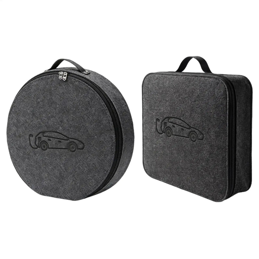 Electric Car charger Plugs Storage Portable Carry Bag Waterproof And Shockproof Auto EV Charging Jumper Organizer Storage Bag Oasis Select