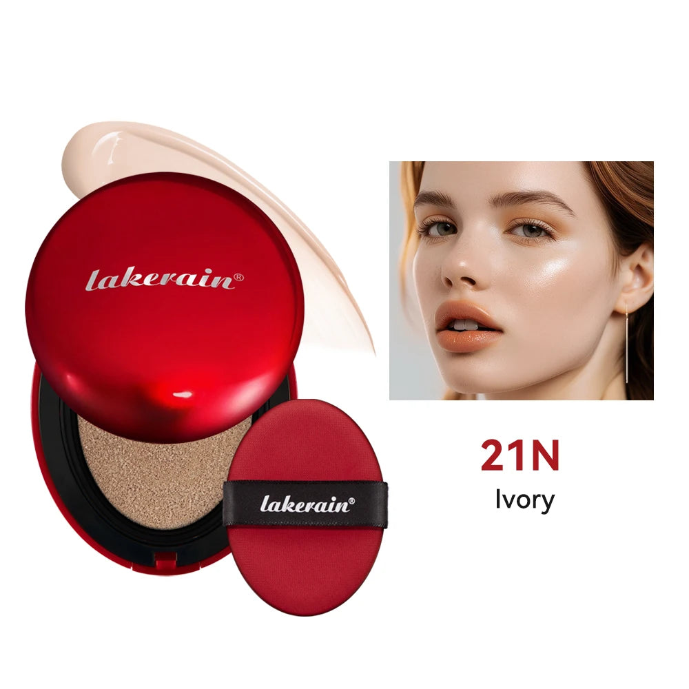 Sunscreen Cushion Foundation Natural Moisturizing Concealer Whitening Oil-control Women Base Long-lasting Makeup Korean Cosmetic Oasis Select 21N