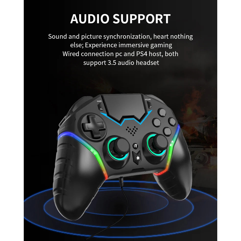 AyeBeau Wireless Gamepad for PS4, PS3, PC & Android | Bluetooth
