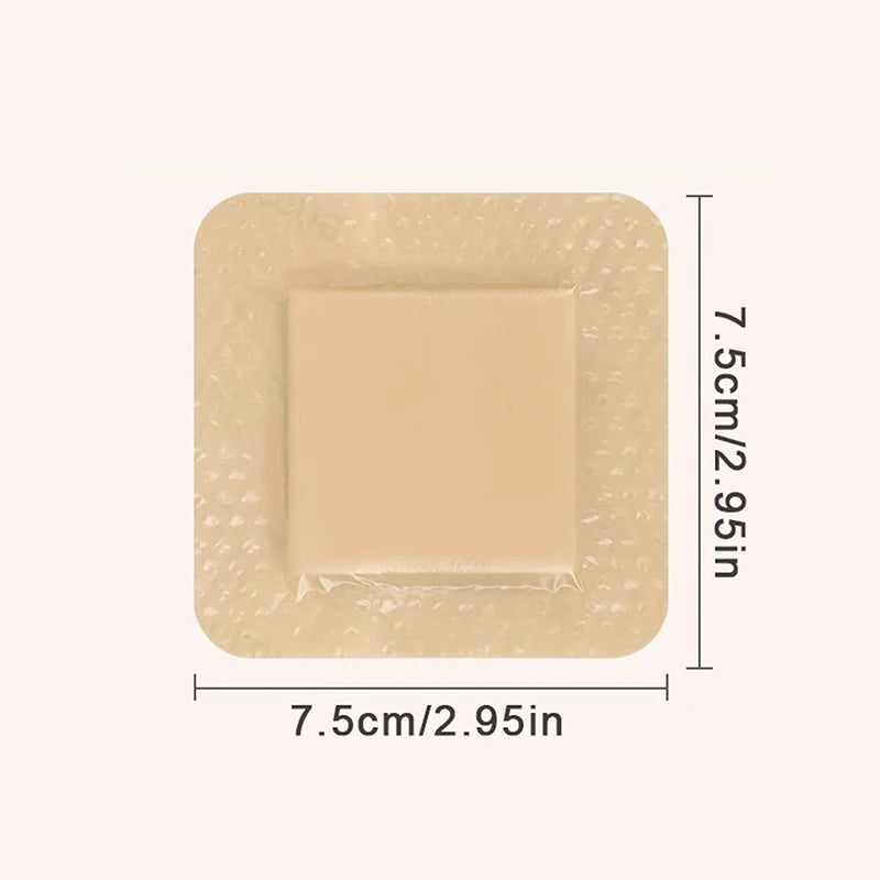 Silicone Foam Adhesive Wound Dressing – Sterile Healing Pad