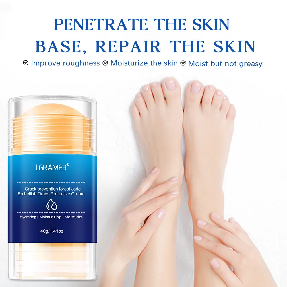 Traditional Chinese 40g Oil Anti-Drying Crack Foot Cream Heel Cracked Repair Cream Removal Dead Skin Hand Feet Care Foot Mask Oasis Select