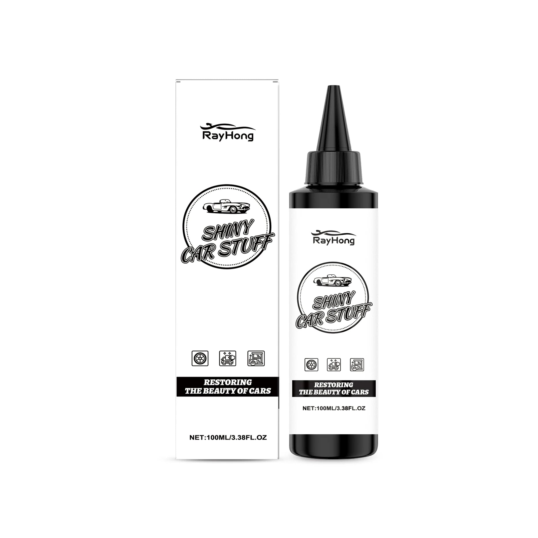 Car Care Agent for Automotive Care Coating UV Resistant Waterproof Anti Fouling Mirror Brightening Polishing Coating Agent 100ml Oasis Select 100ml boxed
