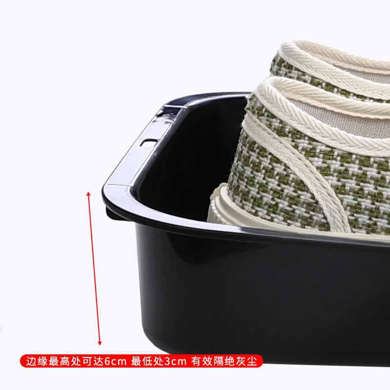 Car Shoes Storage Tray Interior Multifunctional Durable Accessory Tidying Vehicle Organizer Under Seat Container Box Oasis Select