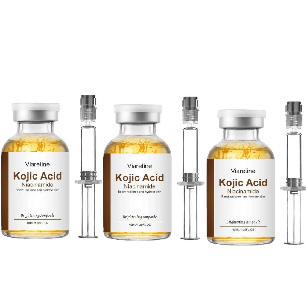Kojic Acid Nicotinamide Facial Care Essence Ampoule Serum Collagen Deeply Moisturizing Essence Effectively Soothes for Face Skin Oasis Select C