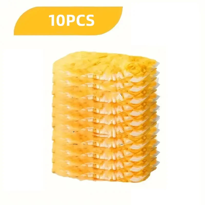 Single-sided 360 ° electrostatic precipitator for cleaning dust spider web cleaning disposable feather duster roof and desktop Oasis Select 10PCS