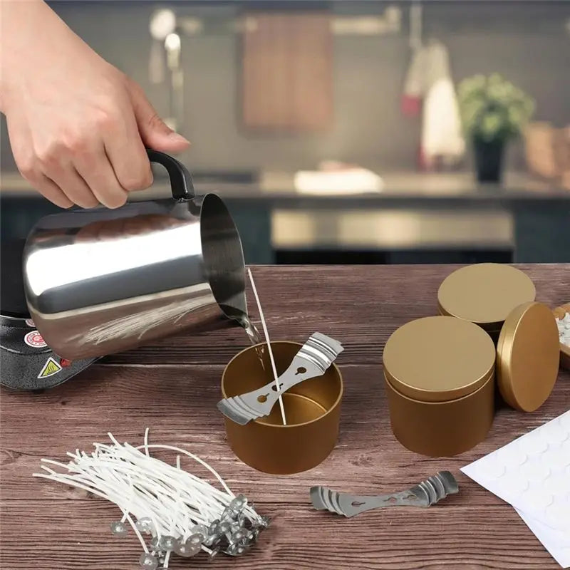 LIKE WISH Candle Making Kit With Hot Plate For Candle Making, Candle Making Kit For Beginners With Melting Pot US Plug Oasis Select