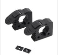 Quick Fist Clamp for Mounting Equipment Tools Auto Offroad Truck Trailer RV Boat ATV UTV Home Accessories 1.18in-1.42in Diameter Oasis Select black