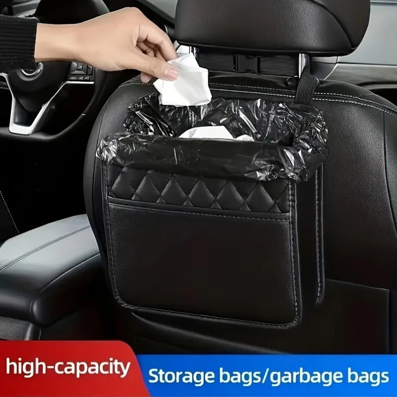Car Seat Back Hanging Storage Bag, Backseat Garbage Bag, Storage Box, Multi-functional Organizer Oasis Select