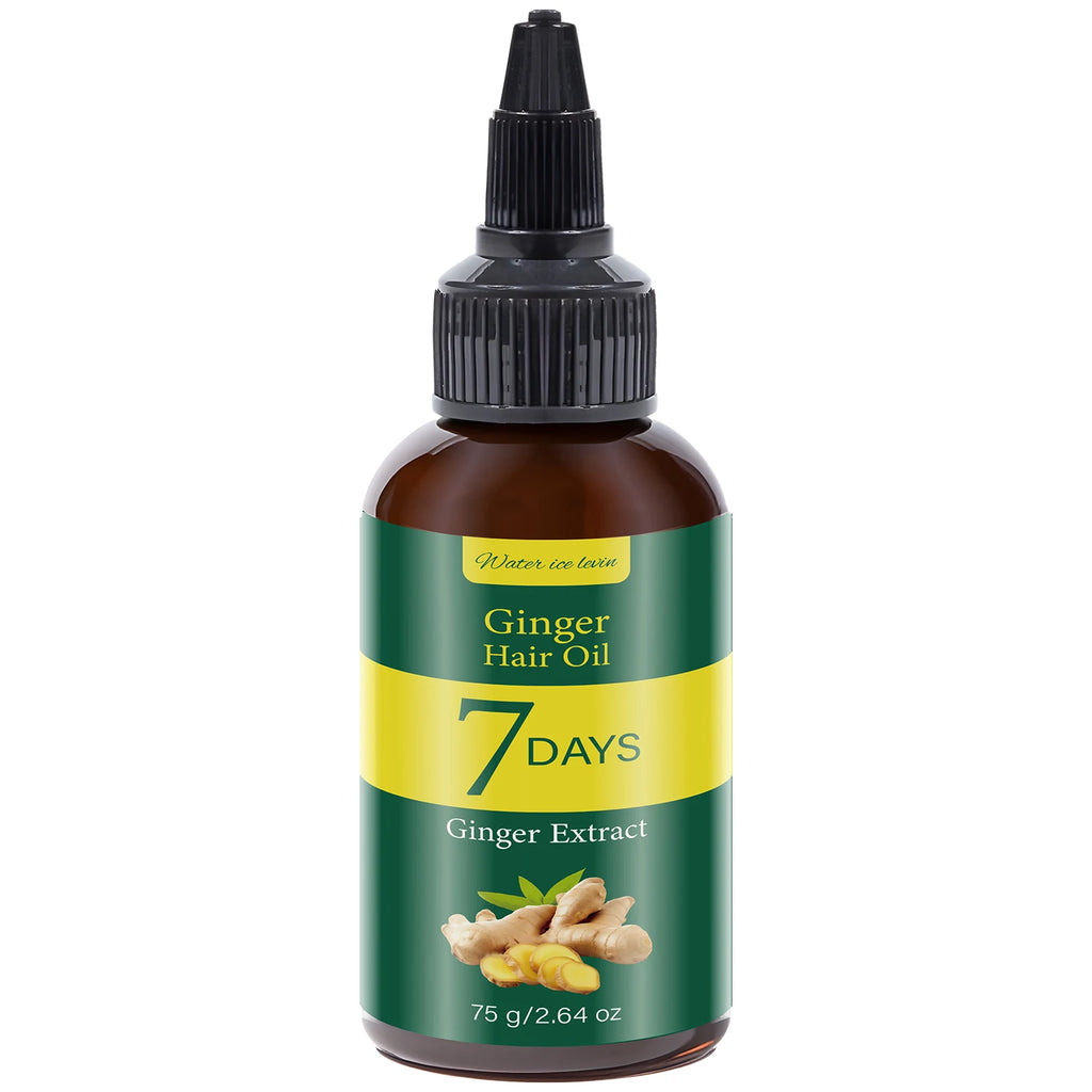 Ginger Hair Oil with Biotin & Keratin – 7-Day Smooth Hair Hair Conditioning Oil Oasis Select Nourishing