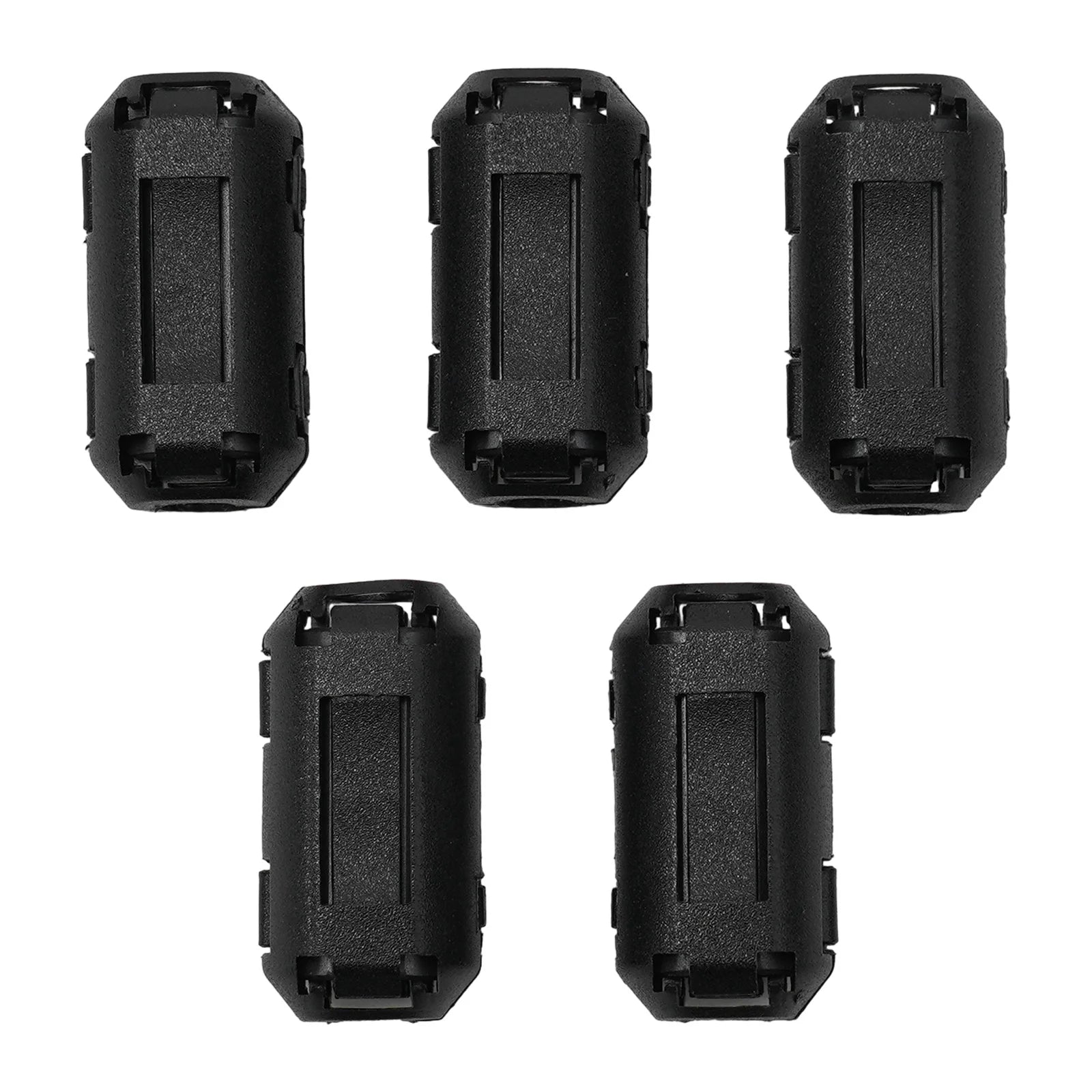 5Pcs 3.5/5/7/9/13mm Toroidal Core Ferrite Bead Clip Choke EMI RFI Noise Filter Clip For USB/Video Cable Power Cord Oasis Select 5mm