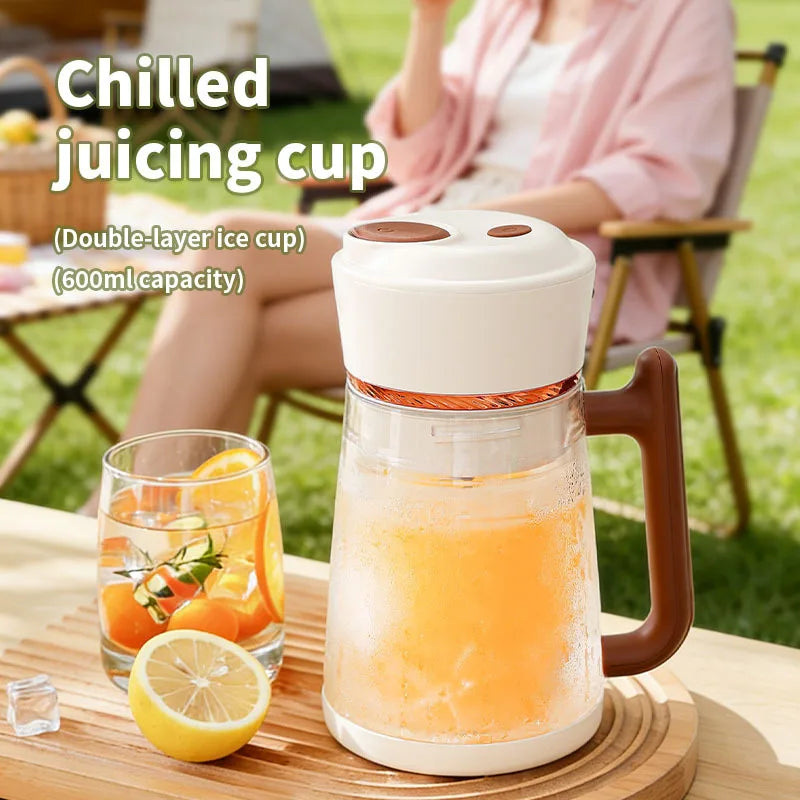 Portable USB Blender Juicer Cup – Crushed Ice & Fresh Juice