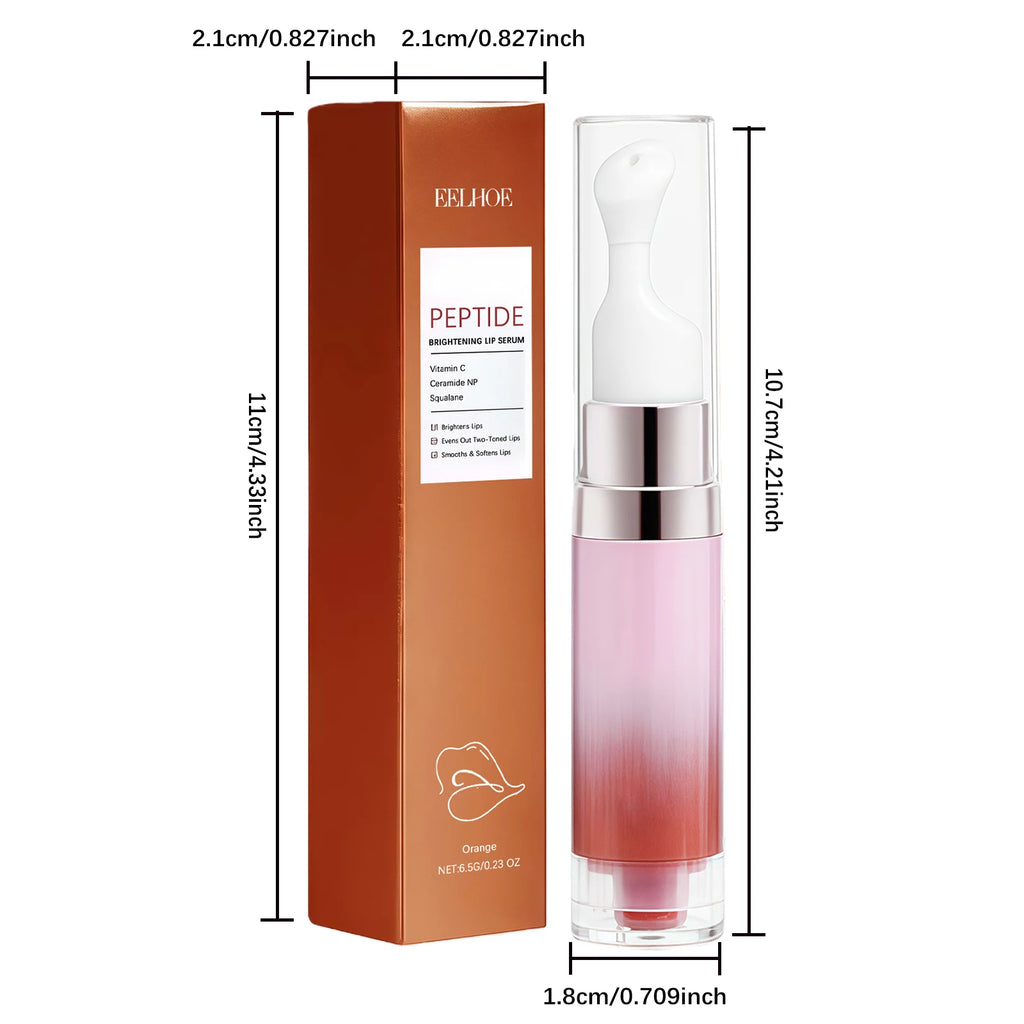 EELHOE Hydrating Lip Serum – Brighten, Plump & Moisturize Lip Serum Oasis Select Orange