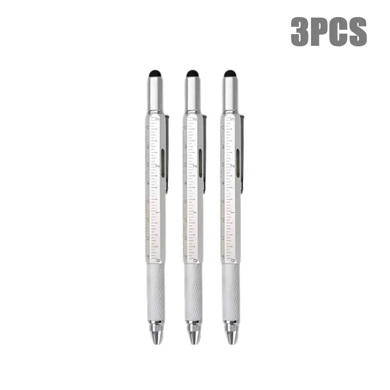 7-in-1 Stylus Pen | Screwdriver, Ruler, Level & Ballpoint
