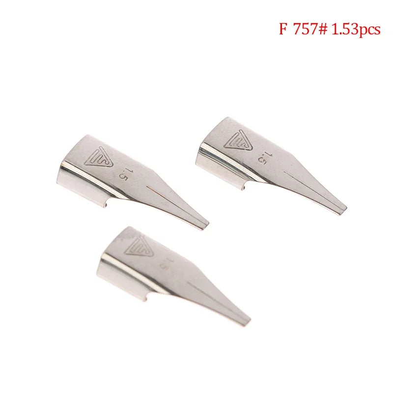 3-Pack 757 Fountain Pen Nibs – EF, F & M Tips | Art & Writing