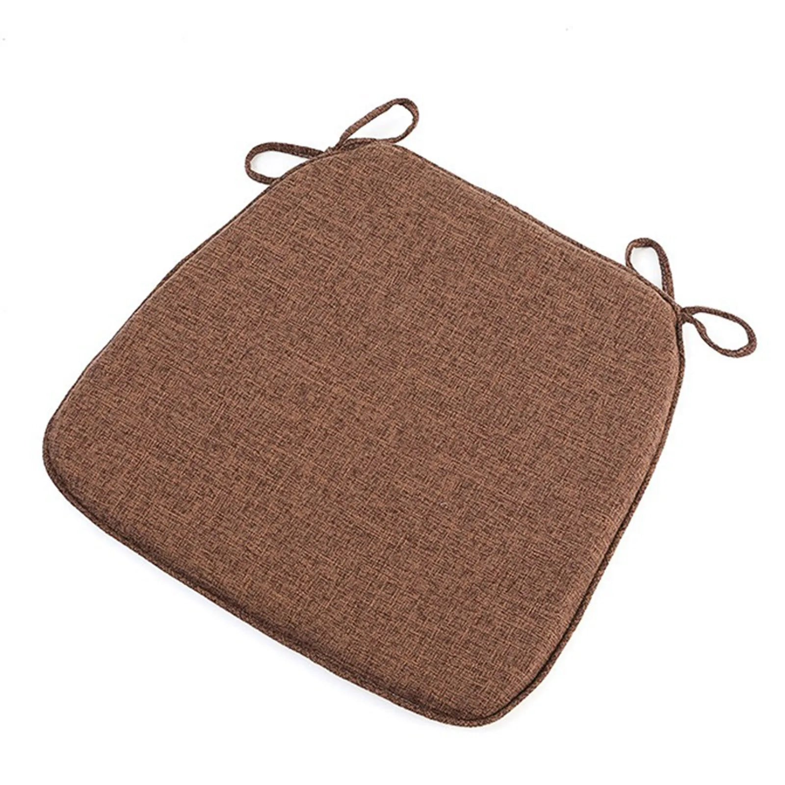 Chair Pads Non-Slip Seat Cushions Soft Chair Pad with Ties Horseshoe Seat Cushion For Dining Room/Office/Hotel/Garden Chairs Oasis Select Coffee