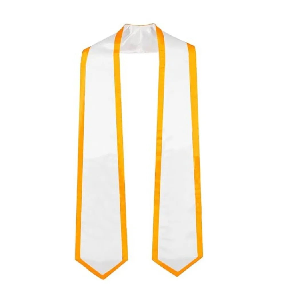 Satin Graduation Honor Stole – Double Layer Unisex Sash