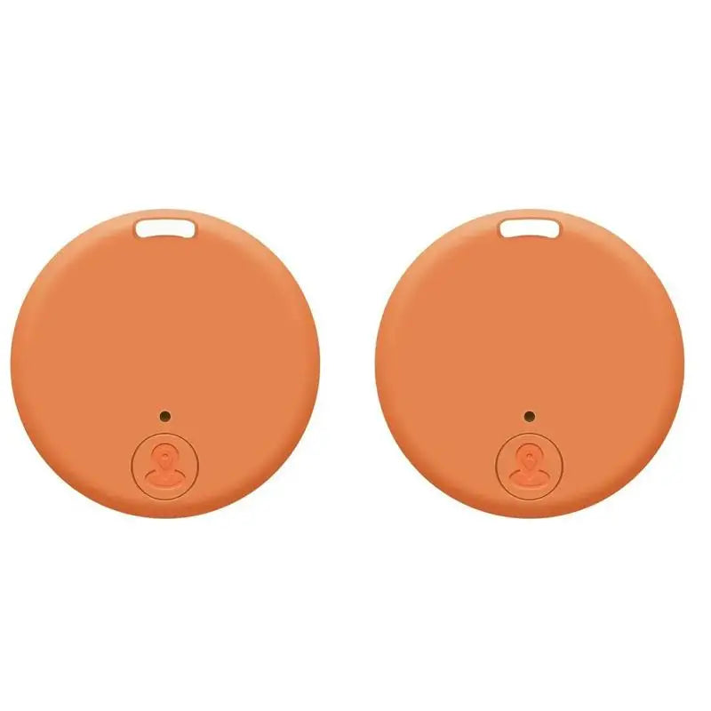 1/2/5pcs Mini GPS Wireless Bluetooth Anti-Lost Device Key Wallet Luggage Pet Kids Bag Smart Tracking Finder Locator Works Oasis Select 2pcs Orange