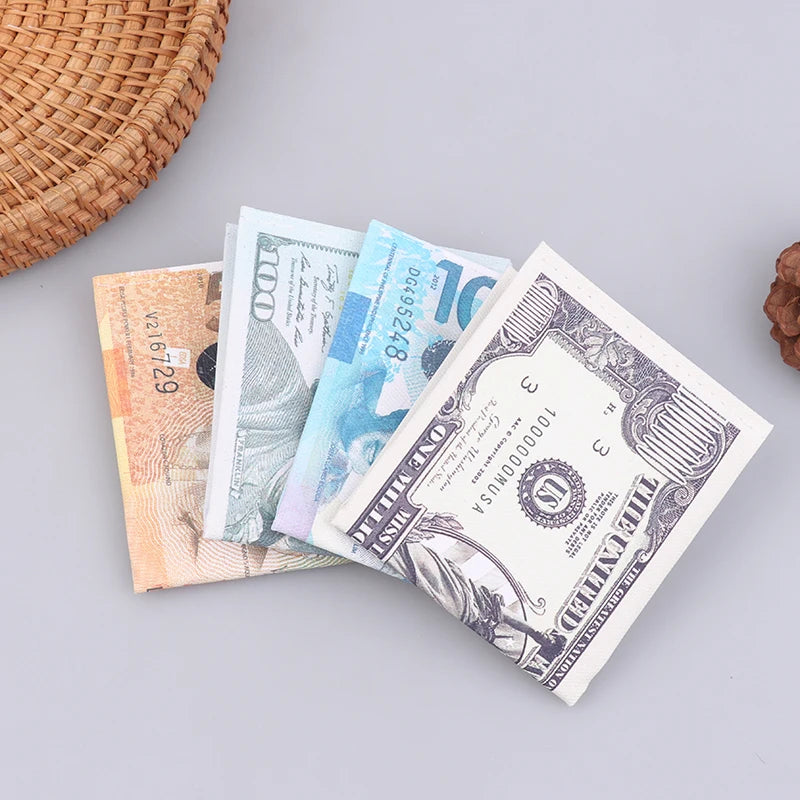 Slim Canvas Print Wallet – Unisex Bifold Card & Cash Holder Canvas Bifold Wallet Oasis Select