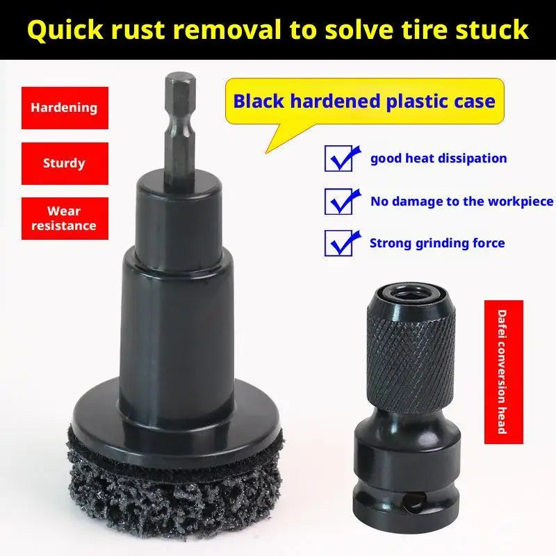 Wheel Hub Rust Removal & Brake Disc Resurfacing Kit Brake Hub Cleaning Kit Oasis Select