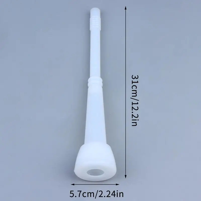 Cow Milker Long Liner Replacement Parts, White Rubber Long Liner Accessory for Dairy Milking Machine Oasis Select