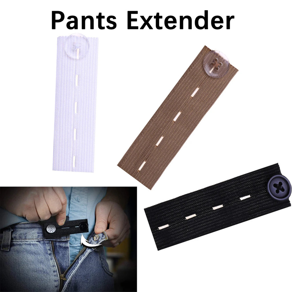 5pcs of pants extender buttons, multi-level Adjustment, unisex waist belt, for jeans skirts maternity use, DIY sewing supplies Oasis Select