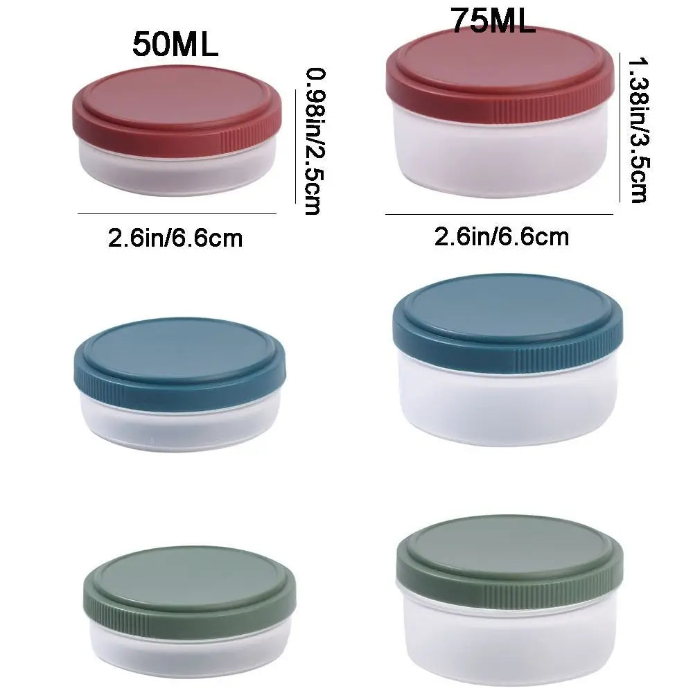 Mini Condiment Containers with Lids 50/75ml – Leak-Proof Condiment Container Oasis Select