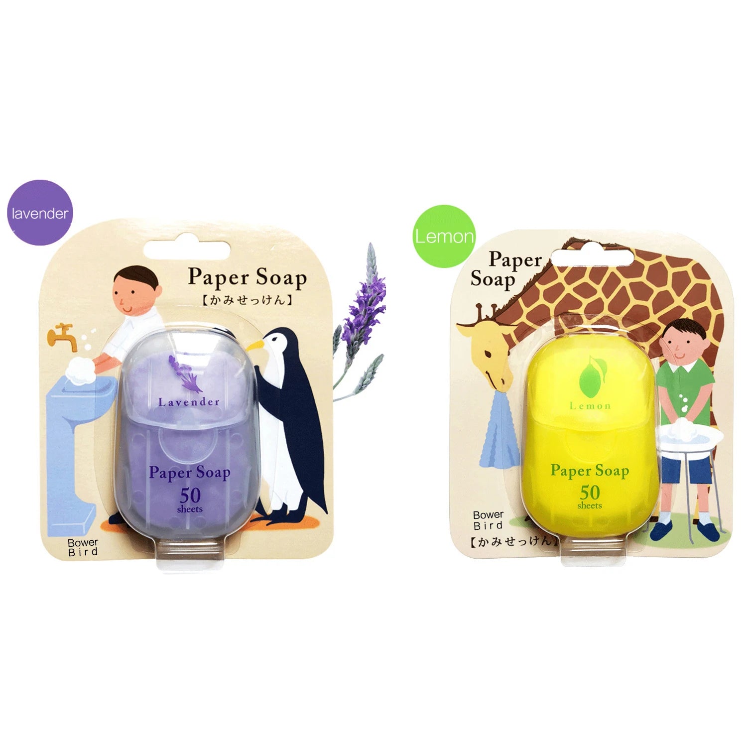 Portable Paper Soap Tablets – 50 Disposable Travel Soap Sheets Travel Soap Tablets Oasis Select Lavender Lemon 50pcs