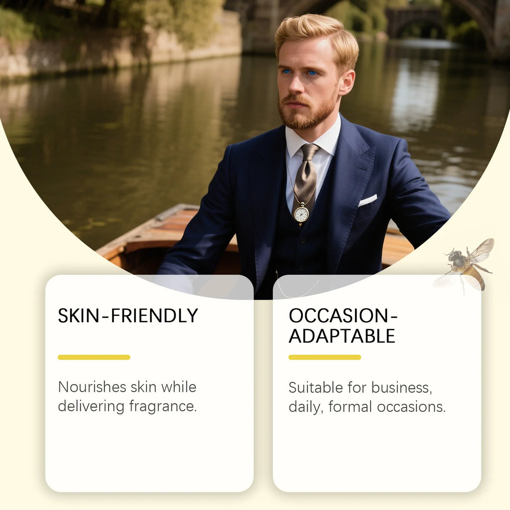 Roxelis Elegant Solid Perfume Set Fresh and Light Fragrance Naturally Long-Lasting Everyday Convenient Men's Perfume Set Oasis Select