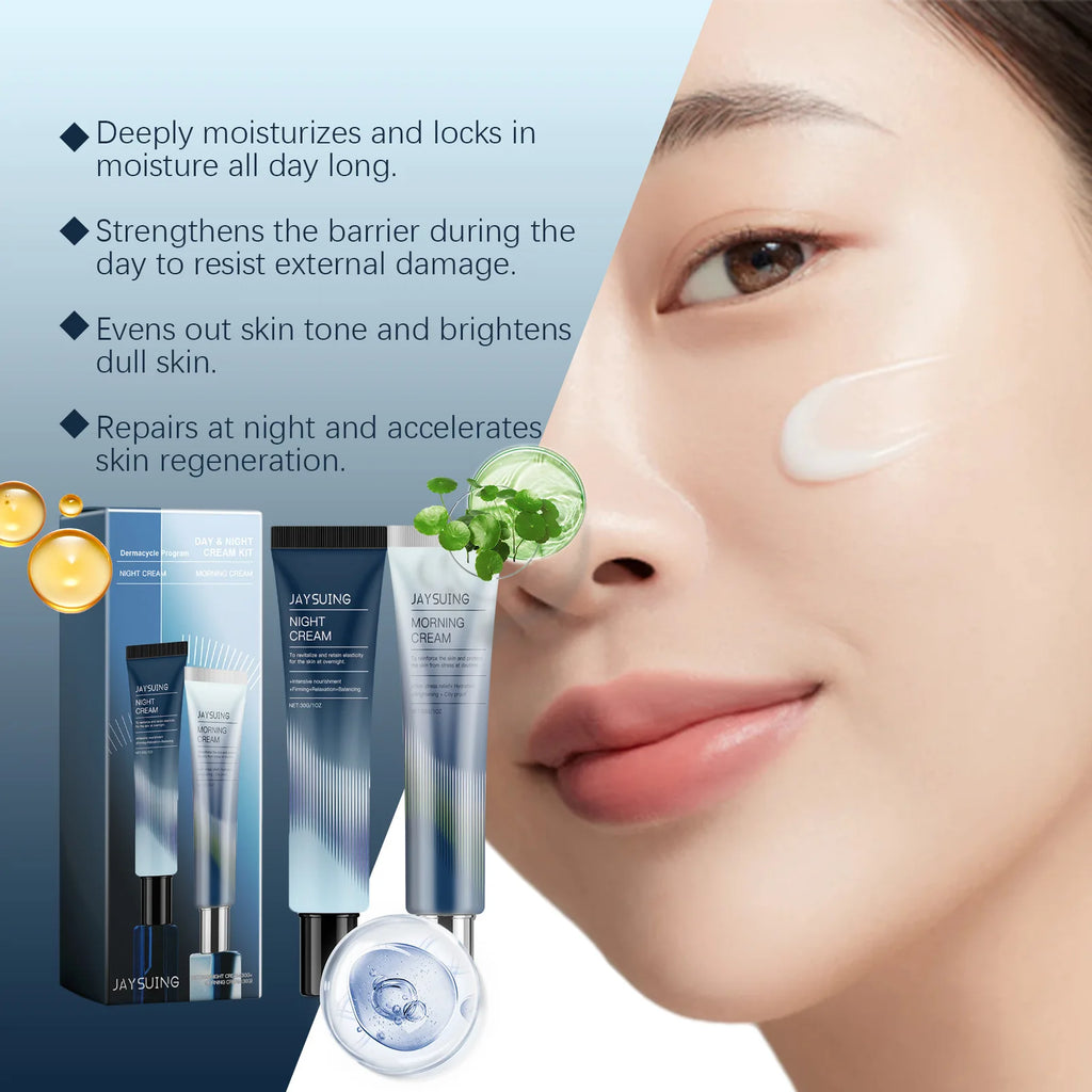 Jaysuing Day & Night Face Cream Set – Brighten, Firm & Hydrate Day & Night Face Cream Oasis Select