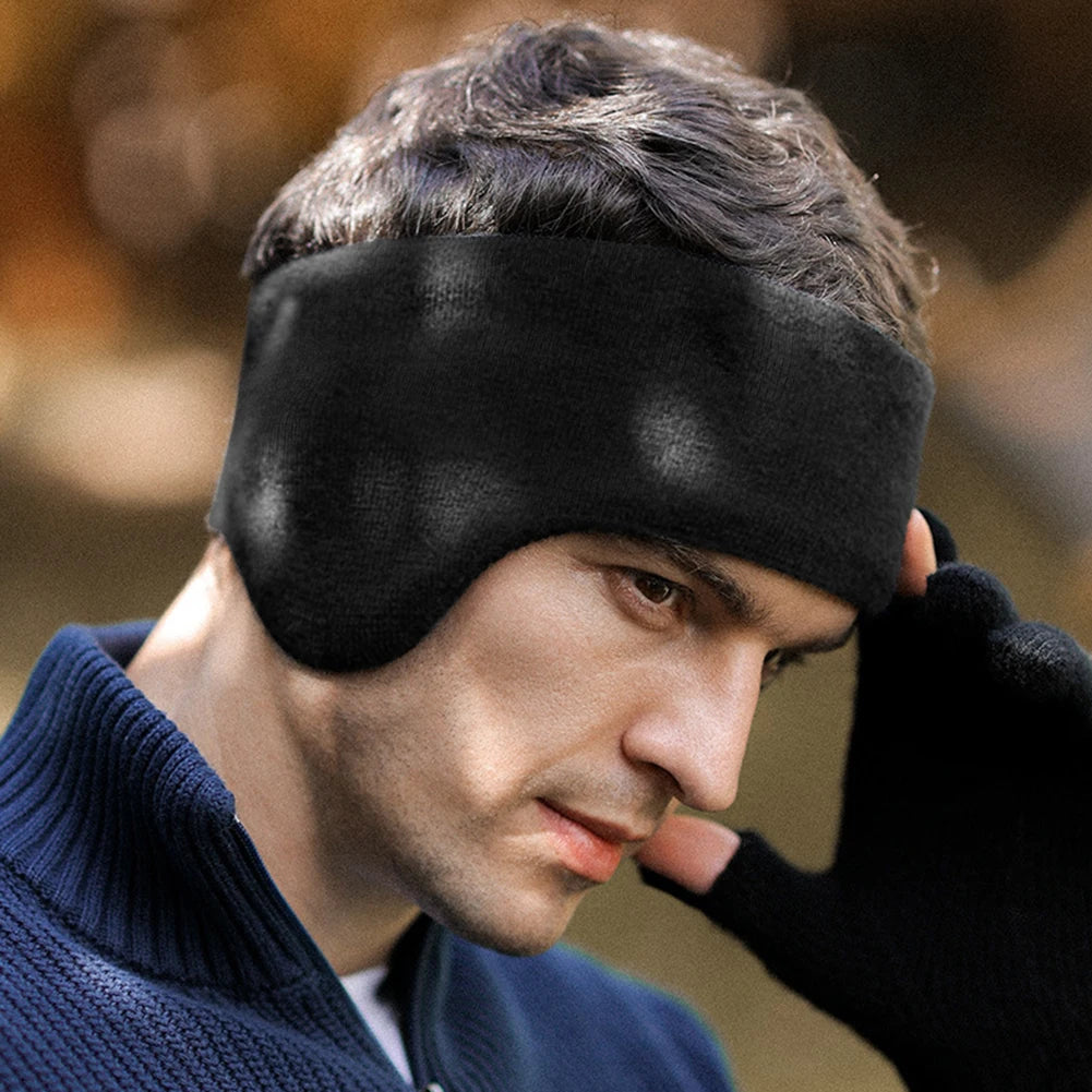 Swokii Winter Ear Warmer Headband – Soft Fleece Earmuffs