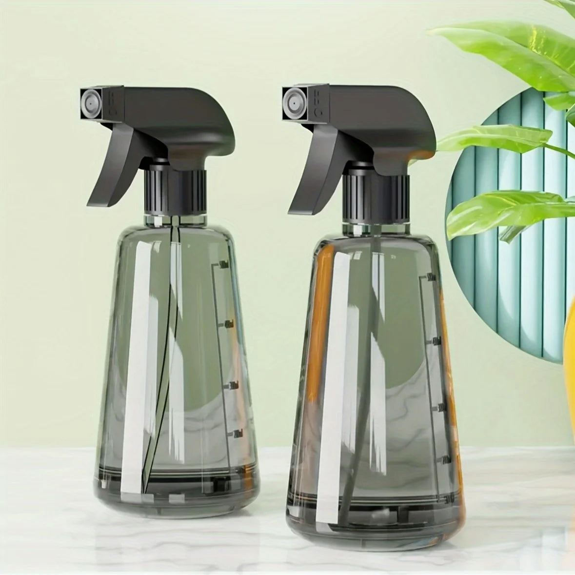 1pc transparent plastic pressure spray bottle - dual-mode DC/spray, suitable for watering plants and household disinfection Oasis Select