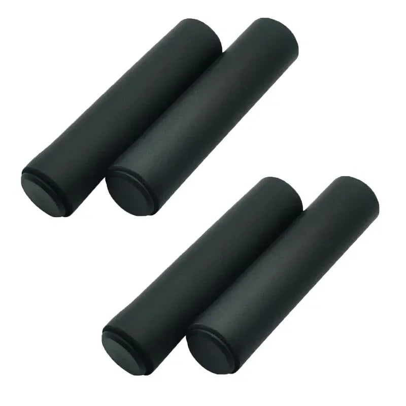 3/2/1Pairs Bicycle Grip Silicone Sponge Soft MTB Mountain Bike Handlebar Cover Anti Slip Shock-Absorbing Scooter Grip Oasis Select 2pairs black