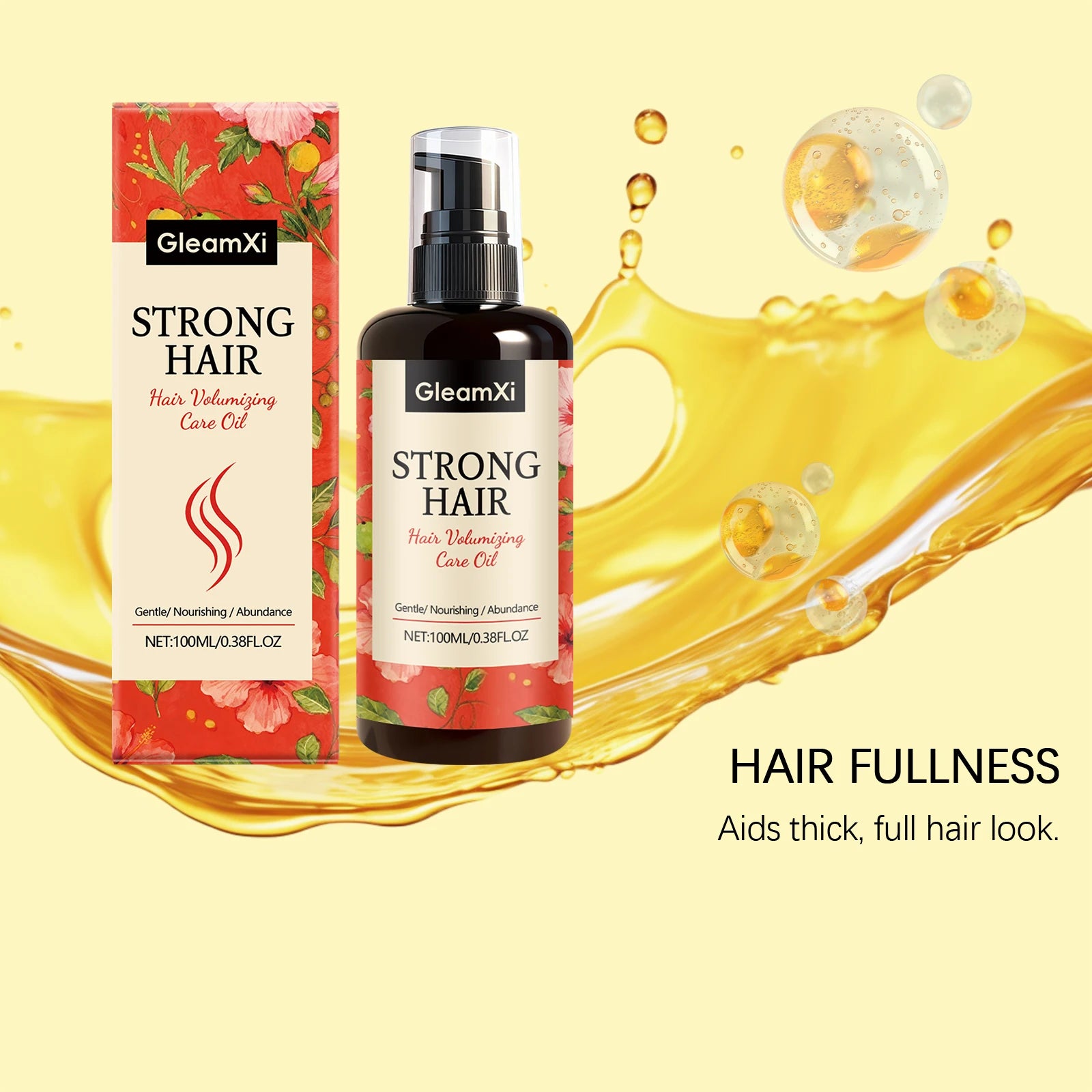 Hair Care Oil Damaged Hair Repair Strengthening Hair Anti Frizzy Reduce Hair Loss Nourishing Hair Volumizing Care Oil Oasis Select