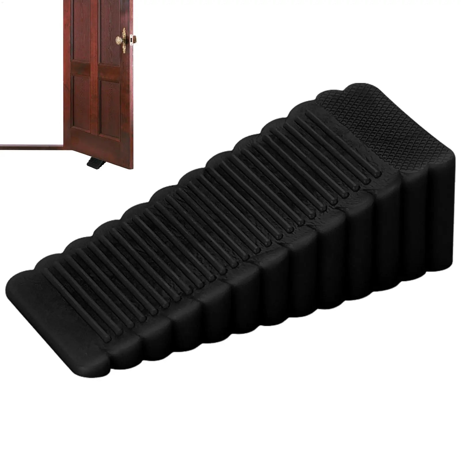 Doorstops for Inside Door Floor Door Stopper Wedge Flexible And Non-Scratching Door Holder Smart Stackable Slip-Resistant Design Oasis Select