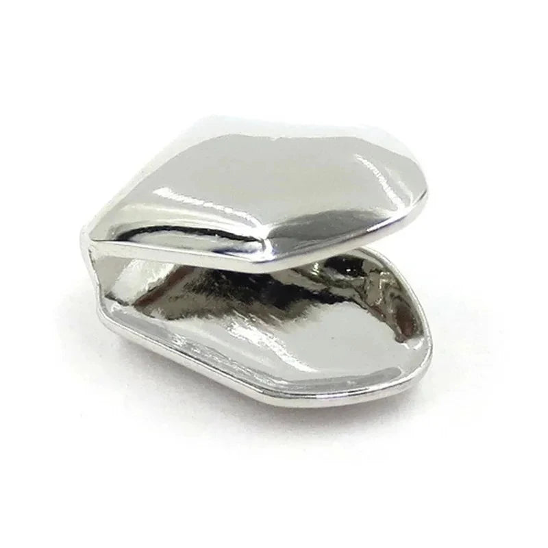 1/3/5Pcs 4 Colors Custom Fit Gold Plated HipHop Single Tooth Grillz Cap Top Bottom Dental Grill Teeth Caps Halloween Cosplay Oasis Select