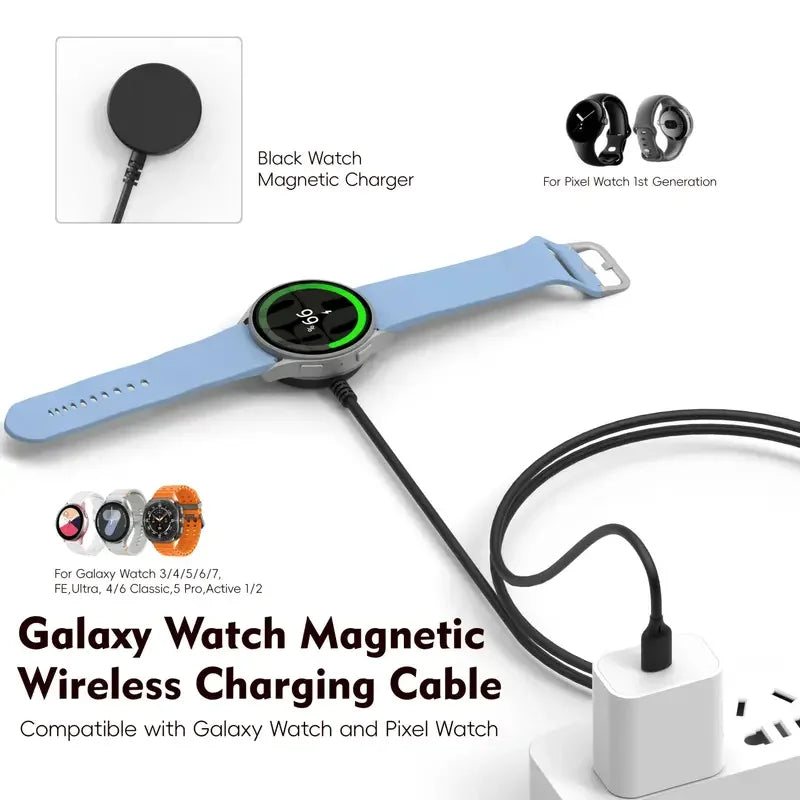 Samsung Galaxy Watch 7/6/5/4 USB Replacement Charger Smartwatch Charger Oasis Select
