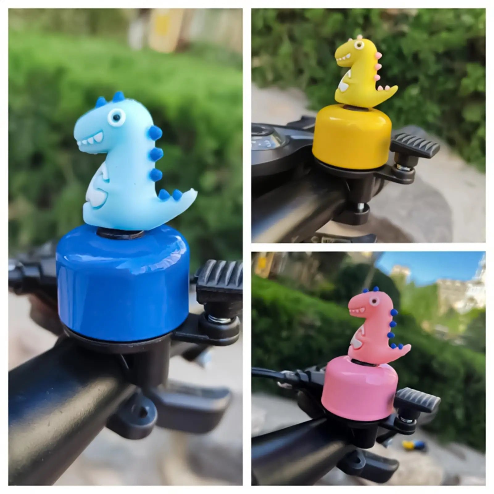 Cartoon Bicycle Bell Loud Crisp Sound Universal Scooter Ring Cycling Safety Horn for Kids Adults Bike Decor Accessories Gift Oasis Select