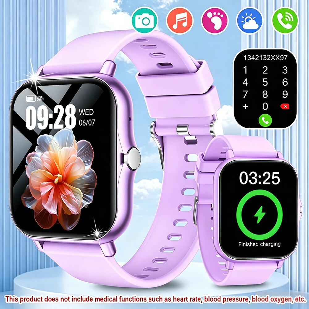 ERUN 1.83" Smart Watch with Bluetooth Calling | Men & Women