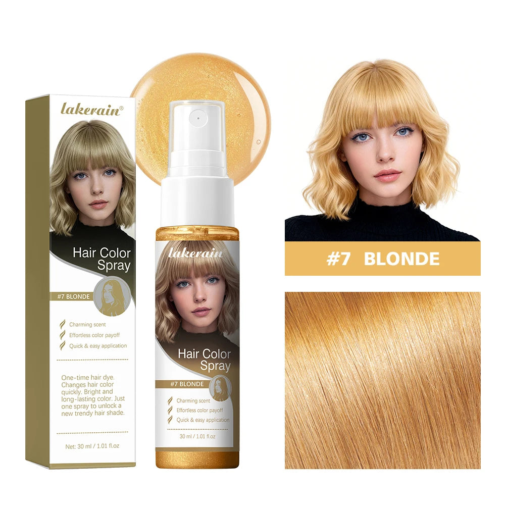 Temporary Hair Color Spray – Washable DIY Hair Chalk, 30ml