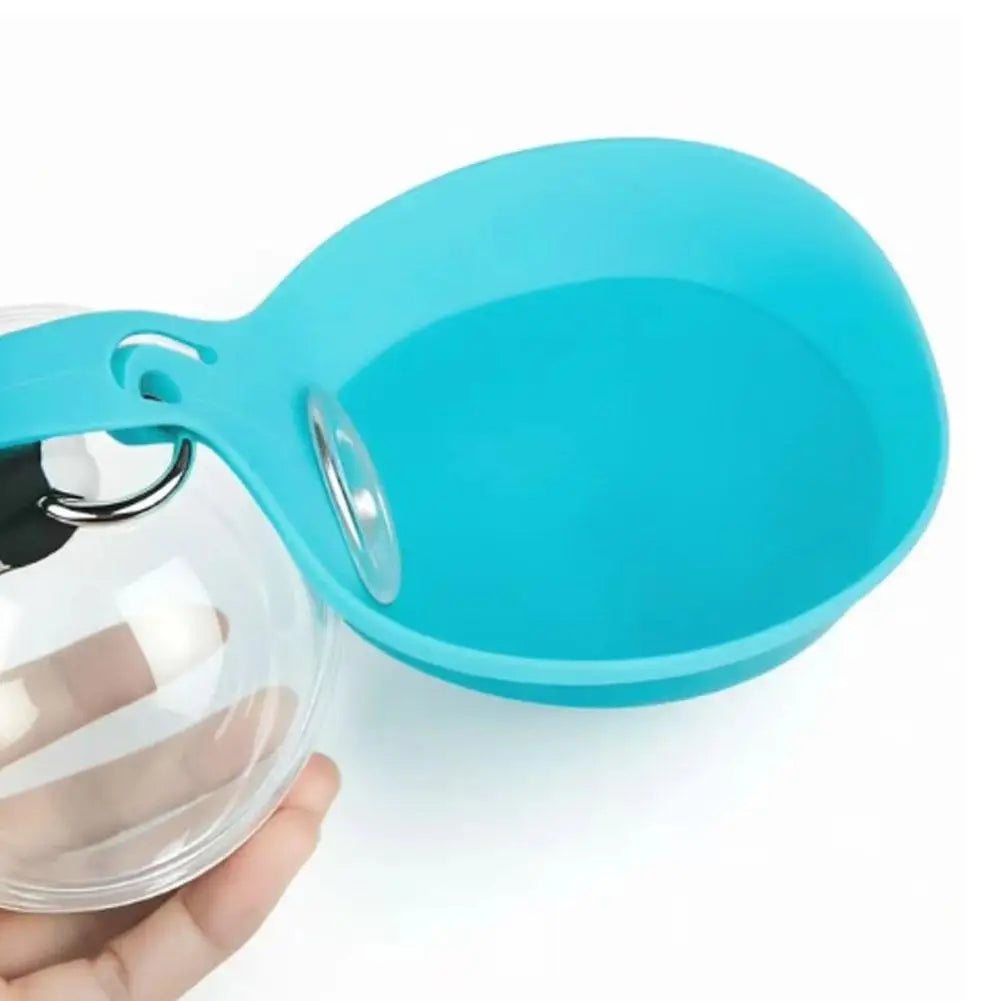 2 in 1 Portable Dog Water Bottle Built In Collapsible Silicone Bowl Leak-Proof Dog Drinker Water Feeder for Outdoor Walking Oasis Select