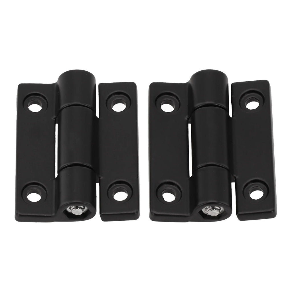 2pcs Door Hinges Cabinet Wooden Box Flat Hinge Adjustable Torque Damping Hinge Shaft Furniture Hardware Accessories Oasis Select