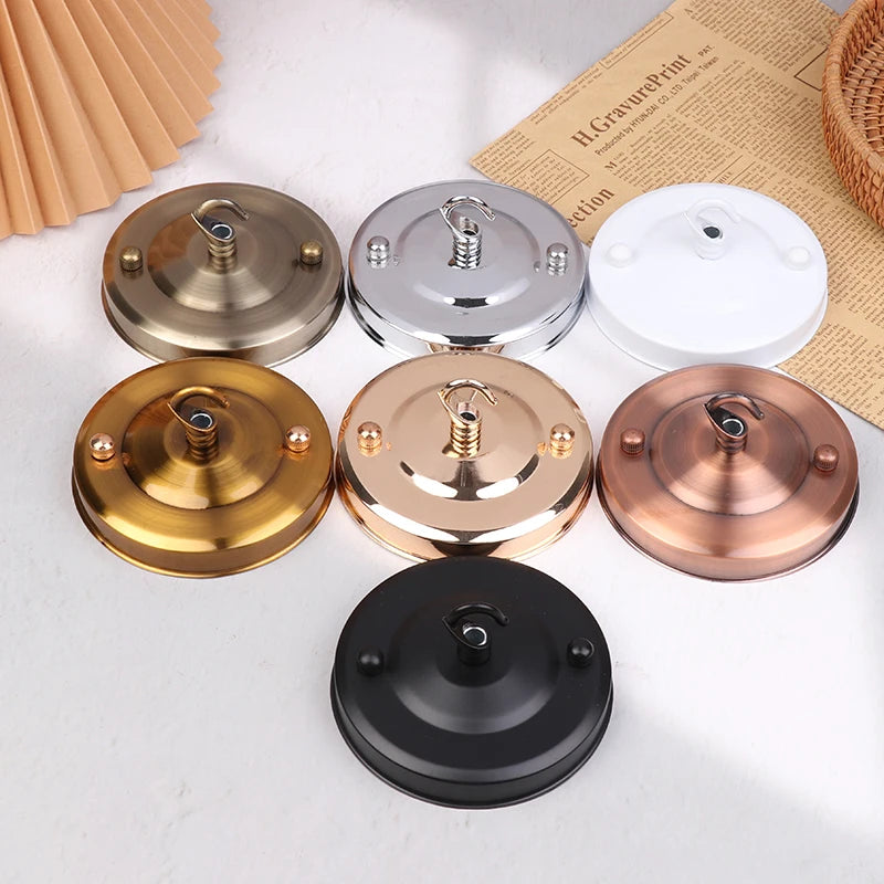 1Pc Lamp Part Ceiling Plate Holder Fitting Wall Hook Light Living Room Pendant Plate 10.5*6cm Household DIY Chandelier Decor Oasis Select