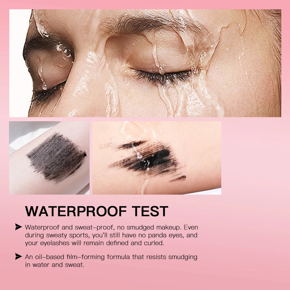 Lakerain Mascara Eyelashes Lengthening Waterproof Long Lasting Silky Black Eyelash Extension Make Up Beauty Eye Korean Cosmetic Oasis Select