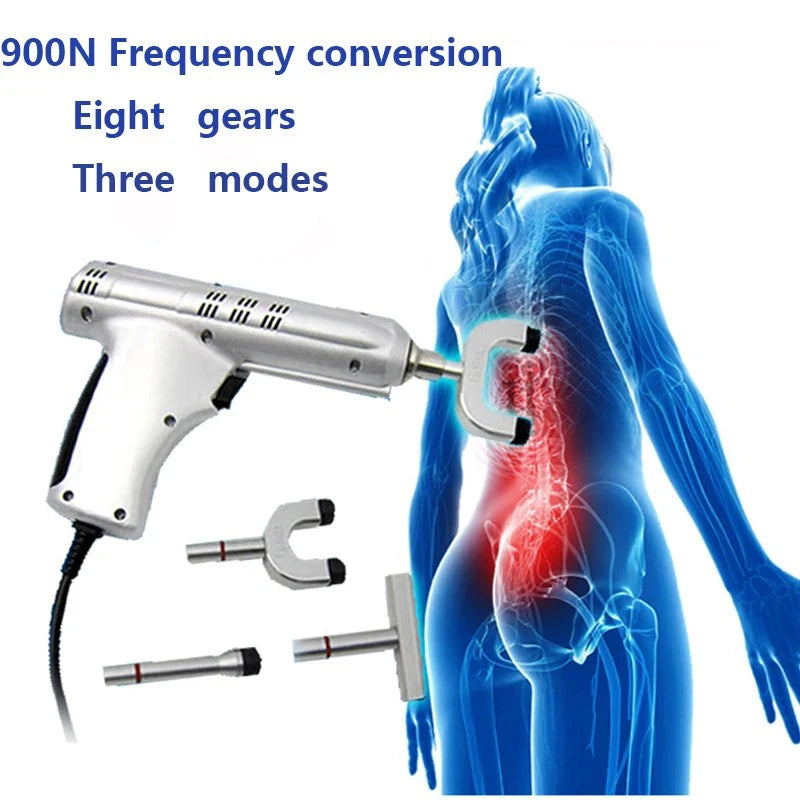 4-Head 800N Spinal Adjusting Instrument | Pulse Massage Device