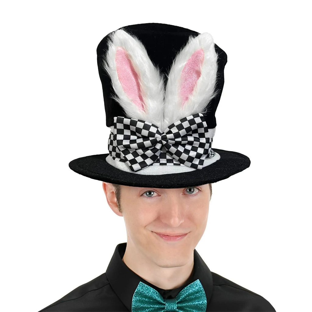 2025 Easter Decoration Velvet Rabbit Ears Hat Party Decoration Rabbit Ears Hat Carnival Party Oasis Select