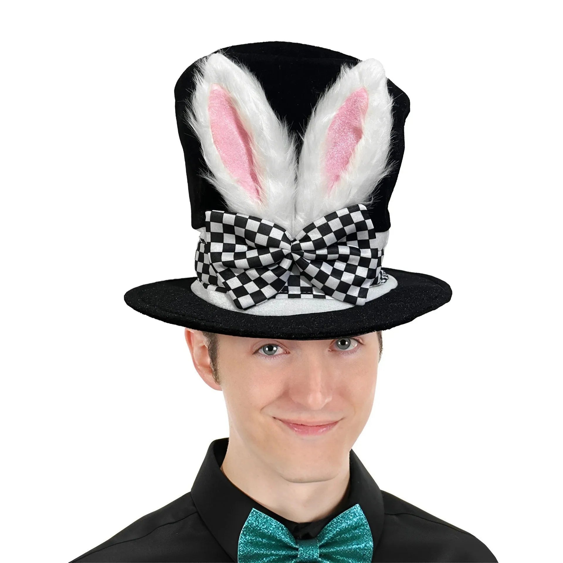 2025 Easter Decoration Velvet Rabbit Ears Hat Party Decoration Rabbit Ears Hat Carnival Party Oasis Select