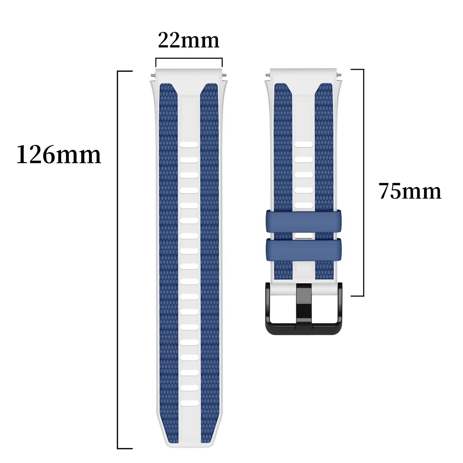 22mm Silicone Watch Band for Huawei Watch GT 6 5 4 – Unisex Silicone Watch Band Oasis Select